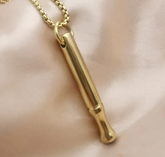 Calm Breathing Necklace — Wearable Stress & Anxiety Relief Tool