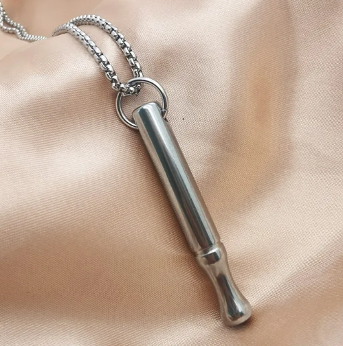 Calm Breathing Necklace — Wearable Stress & Anxiety Relief Tool